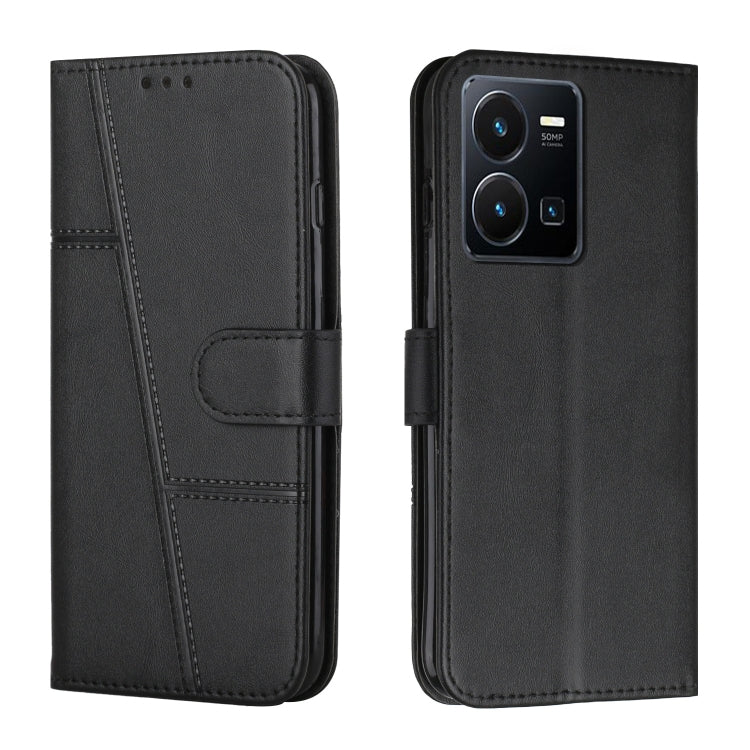 Custodia in pelle con fibbia per vivo Y35 4G, vivo Y35 4G/Y22s/Y22, Xiaomi Redmi