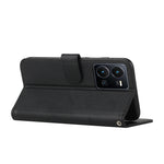 Custodia in pelle con fibbia per vivo Y35 4G, vivo Y35 4G/Y22s/Y22, Xiaomi Redmi