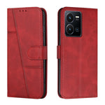Custodia in pelle con fibbia per vivo Y35 4G, vivo Y35 4G/Y22s/Y22, Xiaomi Redmi