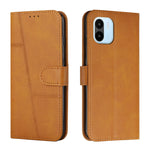 Custodia in pelle con fibbia per vivo Y35 4G, vivo Y35 4G/Y22s/Y22, Xiaomi Redmi