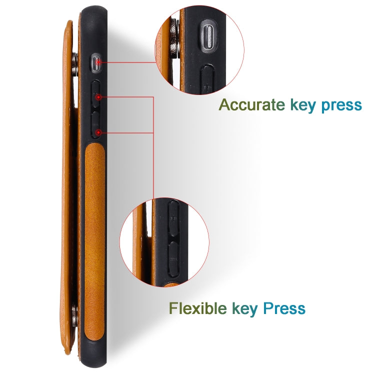Custodia protettiva in vitello per iPhone compatibili