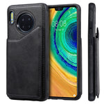 Custodia portafoglio in vitello con slot carte Huawei Mate 30