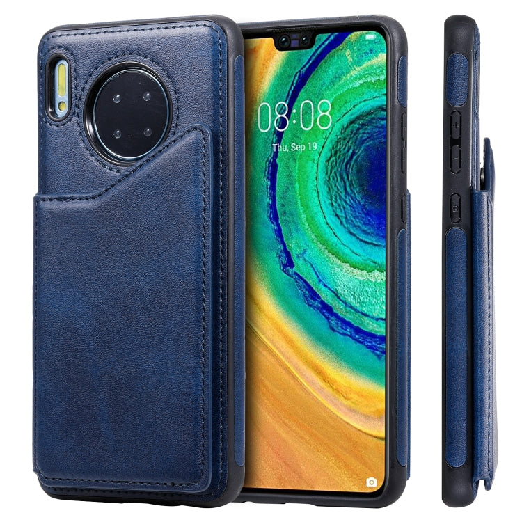 Custodia portafoglio in vitello con slot carte Huawei Mate 30