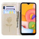 Custodia portafoglio in pelle PU per Samsung Galaxy A01