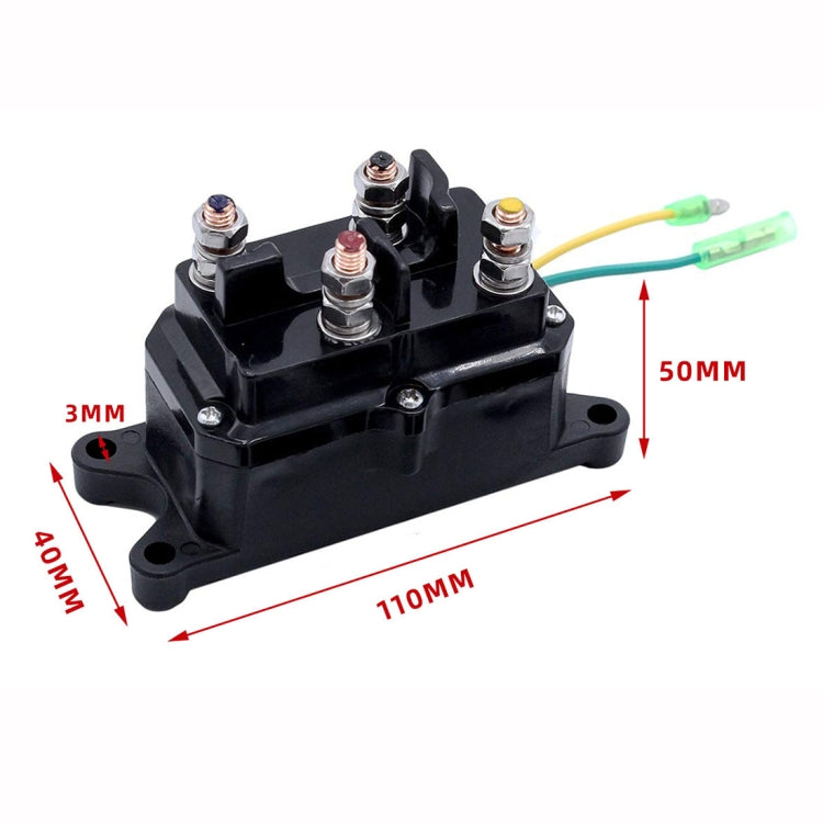Relè per verricello elettrico 12V 250A per UTV e ATV