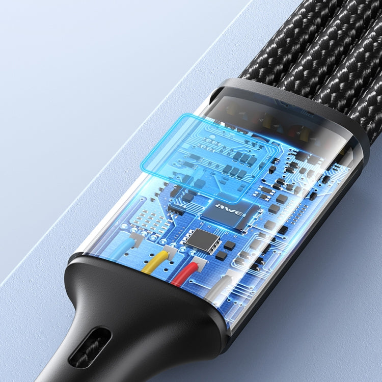 Cavo ricarica multiplo USB a USB-C 4 in 1 1,5m