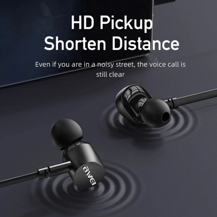 Auricolari stereo in-ear Awei TC-7 con cavo 1,2 m