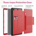 Custodia in pelle per tablet iPad 10.2, 9.7 e Mini 5