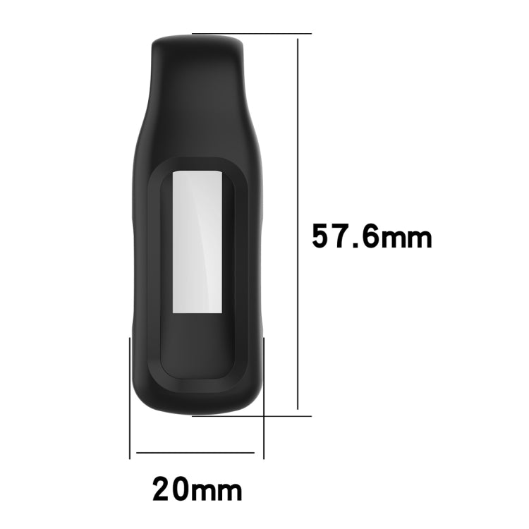 Custodia in silicone con clip per Fitbit Inspire 3