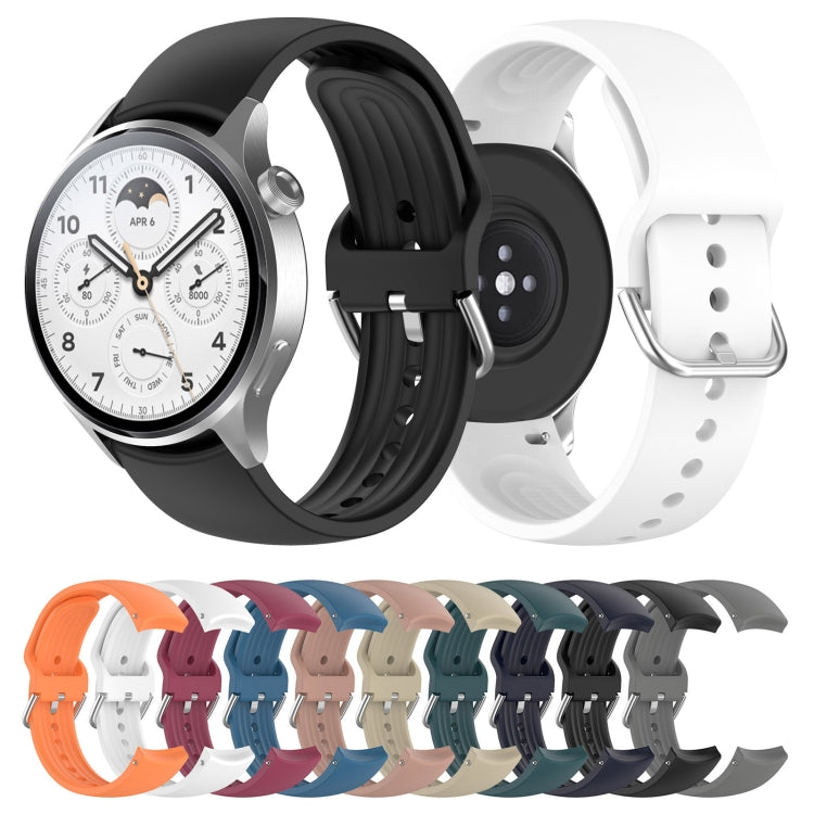 Cinturino in silicone per Xiaomi Watch S1 Pro e smartwatch compat