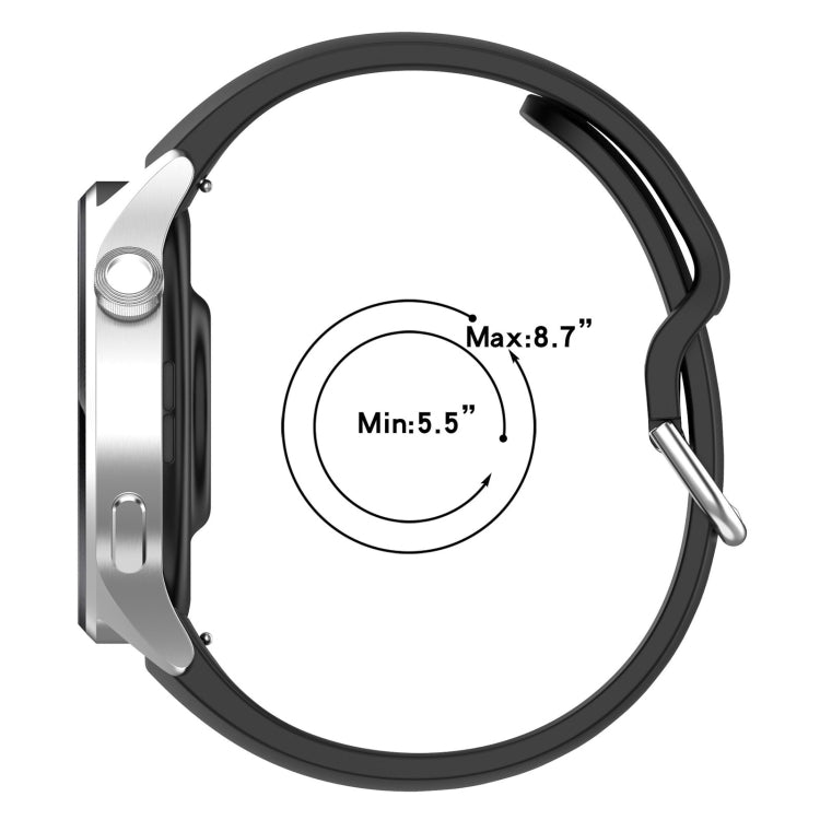 Cinturino in silicone per Xiaomi Watch S1 Pro e smartwatch compat