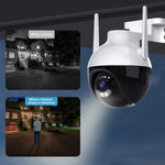 Telecamera di sorveglianza WiFi HD 8 MP con EU/US/UK/AU Plug