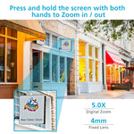 Telecamera di sorveglianza WiFi HD 8 MP con EU/US/UK/AU Plug