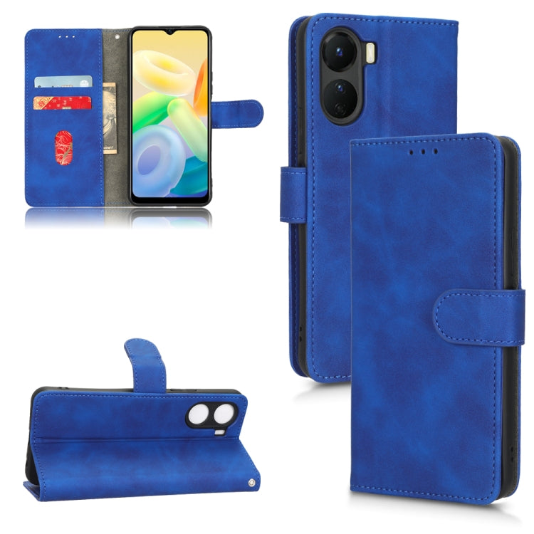 Custodia in pelle con vibrazione magnetica per vivo Y16 4G, Xiaomi Redmi A1 4G e