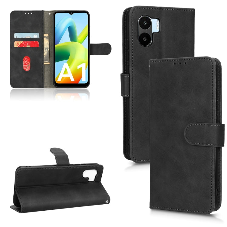 Custodia in pelle con vibrazione magnetica per vivo Y16 4G, Xiaomi Redmi A1 4G e
