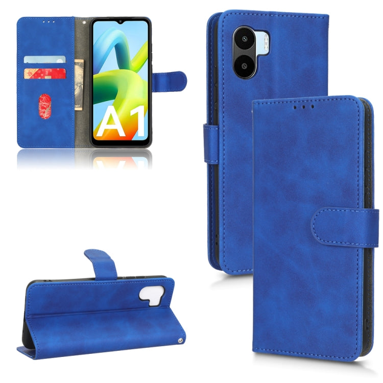 Custodia in pelle con vibrazione magnetica per vivo Y16 4G, Xiaomi Redmi A1 4G e