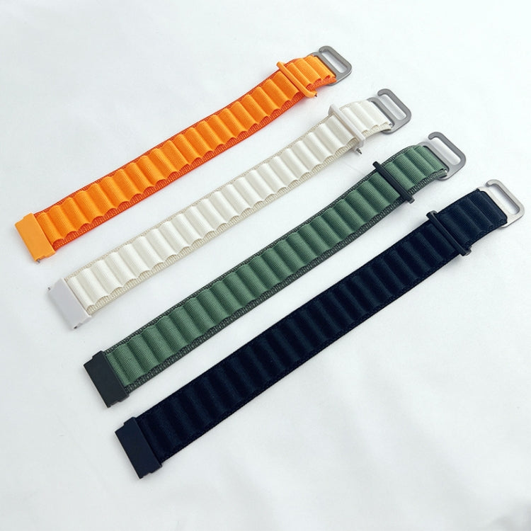 Cinturino in nylon universale per smartwatch 20-22mm
