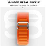 Cinturino in nylon universale per smartwatch 20-22mm
