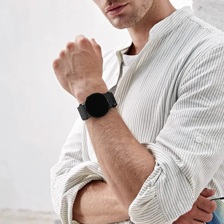 Cinturino in nylon universale per smartwatch 20-22mm