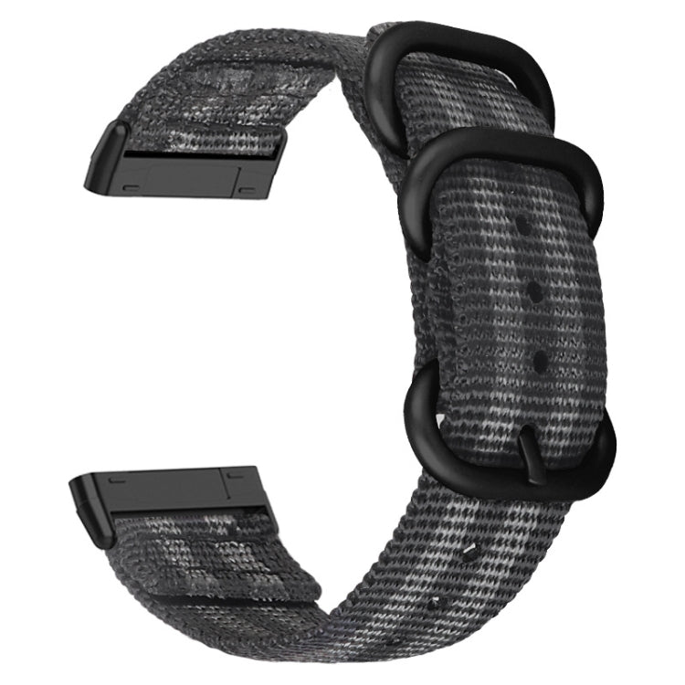 Cinturino in nylon con fibbia acciaio per Fitbit Versa 4