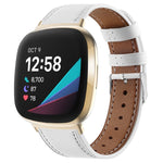 Cinturino in pelle per Fitbit Versa 4 e Sense 2