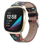 Cinturino in pelle per Fitbit Versa 4 e Sense 2