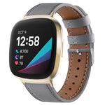 Cinturino in pelle per Fitbit Versa 4 e Sense 2