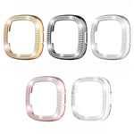 Cassa protettiva PC con diamanti per Fitbit Versa 4