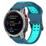 Cinturino in silicone doppia fila sgancio rapido Garmin