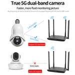 Lampadina WiFi con Telecamera HD 2MP e Visione Notturna
