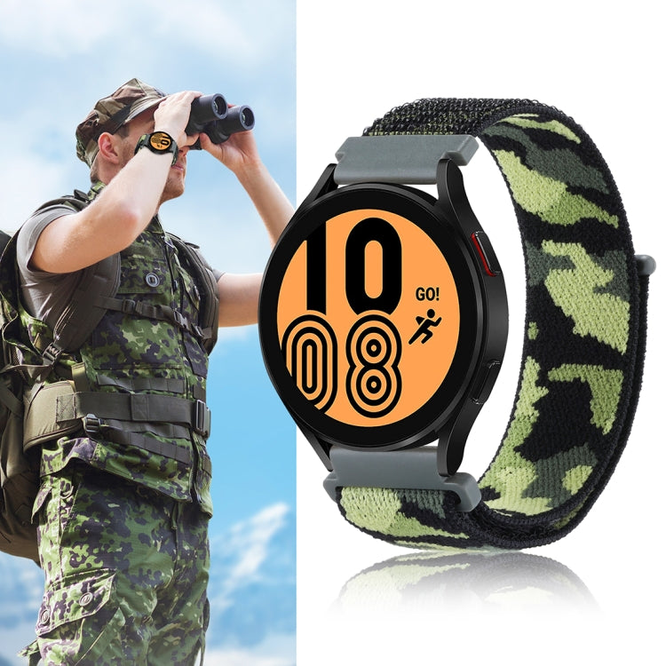 Cinturino nylon mimetico per Samsung Galaxy Watch5 40mm/44mm e Wa