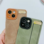 Custodia TPU pelle con cinturino per iPhone 11 Pro Max