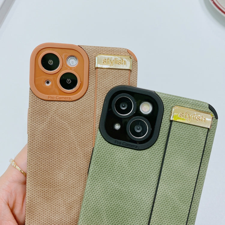 Custodia TPU pelle con cinturino per iPhone 11 Pro Max