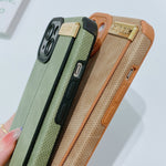 Custodia TPU pelle con cinturino per iPhone 11 Pro Max