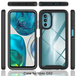 Custodia trasparente in TPU per Motorola Moto G52/G82, G60, G71 5G e G200 5G