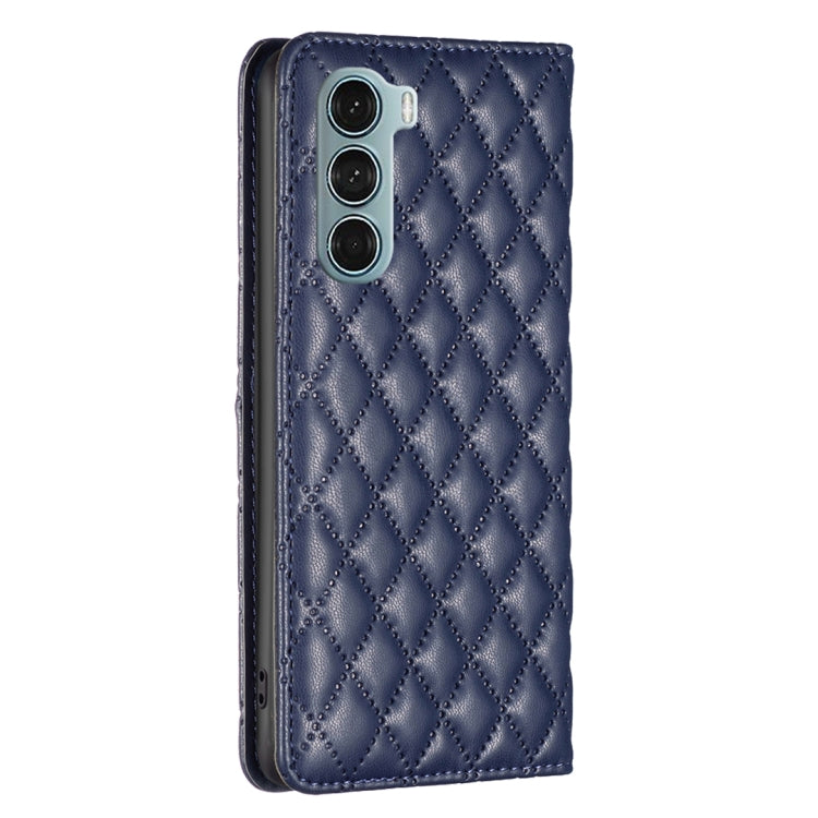 Custodia a conchiglia magnetica Diamond Lattice per Motorola Moto G200 5G e