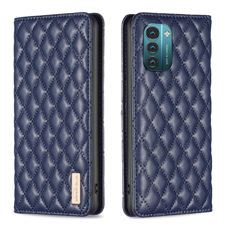 Custodia a conchiglia magnetica Diamond Lattice per Motorola Moto G200 5G e