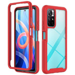Custodia per telefono PC trasparente antiurto in tinta unita con cielo stellato, For T-Moblie Revvl 6 5G, For Xiaomi Redmi Note 11 Pro+ 5G Global, For Xiaomi Redmi 10C, For Xiaomi Poco X4 Pro 5G