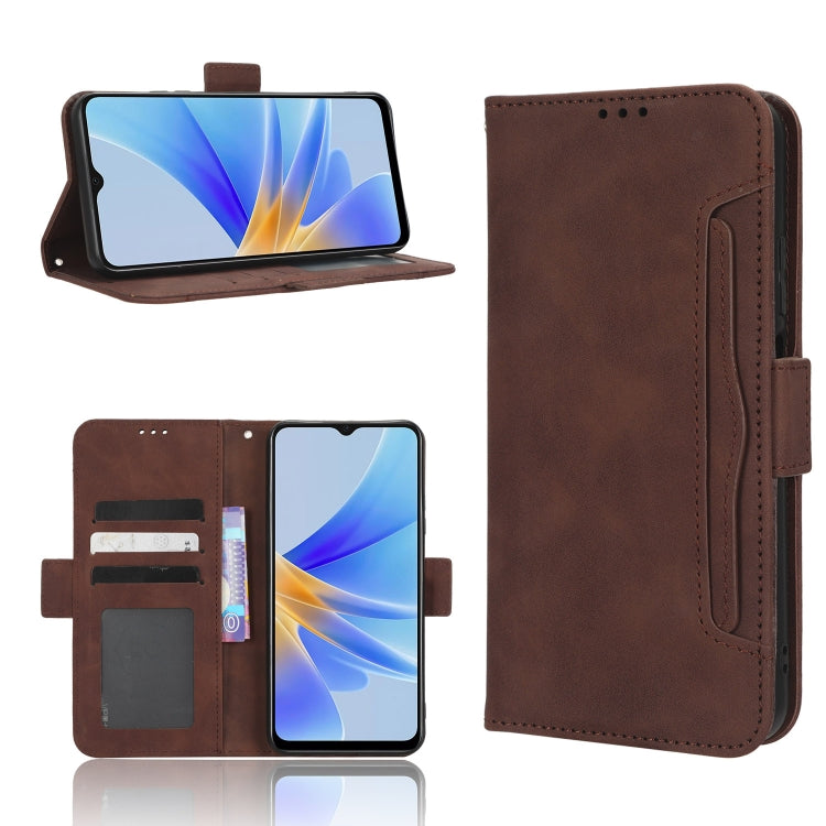 Custodia in pelle con slot per schede per OPPO Reno8 Lite 5G, OnePlus Nord N20