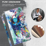Modello di pittura 3D Custodia per telefono in TPU + PU, For Motorola Moto G Power 2022, For Motorola Moto G Stylus 5G 2022