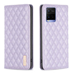 Custodia a conchiglia in pelle magnetica Diamond Lattice per vivo Y20, Y21s /
