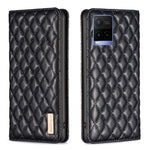 Custodia a conchiglia in pelle magnetica Diamond Lattice per vivo Y20, Y21s /