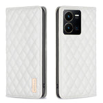 Custodia a conchiglia in pelle magnetica Diamond Lattice per vivo Y20, Y21s /