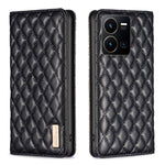 Custodia a conchiglia in pelle magnetica Diamond Lattice per vivo Y20, Y21s /