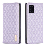 Custodia per telefono a conchiglia in pelle magnetica Diamond Lattice, For Samsung Galaxy A23 / M23 / M13 4G, For Samsung Galaxy A23e, For Samsung Galaxy A31, For Samsung Galaxy A32 4G
