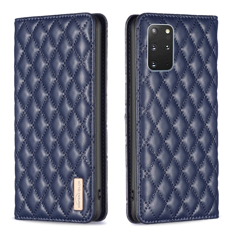 Custodia per telefono a conchiglia in pelle magnetica Diamond Lattice, For Samsung Galaxy A72 5G / 4G, For Samsung Galaxy A73 5G, For Samsung Galaxy S20+, For Samsung Galaxy S20 Ultra