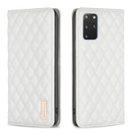 Custodia per telefono a conchiglia in pelle magnetica Diamond Lattice, For Samsung Galaxy A72 5G / 4G, For Samsung Galaxy A73 5G, For Samsung Galaxy S20+, For Samsung Galaxy S20 Ultra