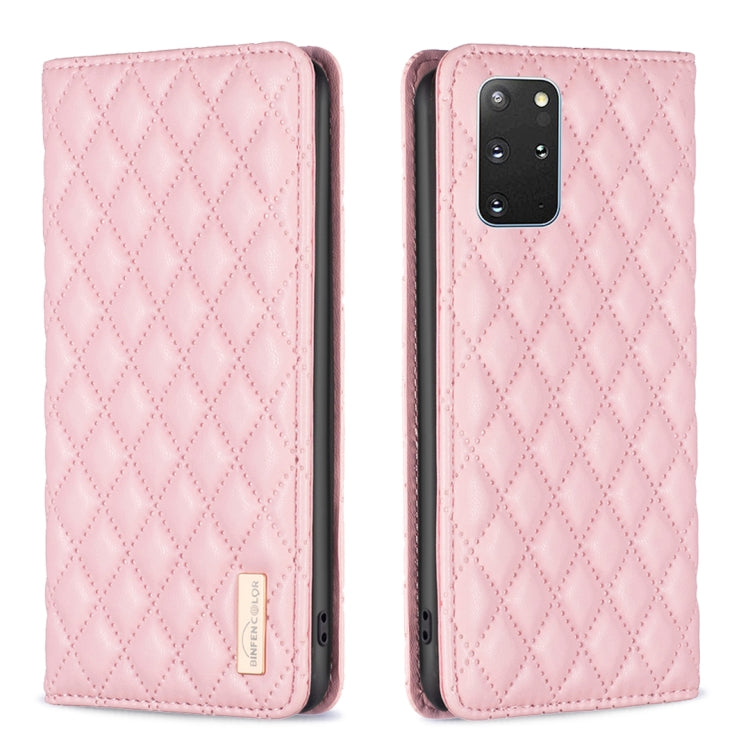 Custodia per telefono a conchiglia in pelle magnetica Diamond Lattice, For Samsung Galaxy A72 5G / 4G, For Samsung Galaxy A73 5G, For Samsung Galaxy S20+, For Samsung Galaxy S20 Ultra