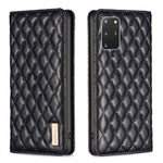 Custodia per telefono a conchiglia in pelle magnetica Diamond Lattice, For Samsung Galaxy A72 5G / 4G, For Samsung Galaxy A73 5G, For Samsung Galaxy S20+, For Samsung Galaxy S20 Ultra