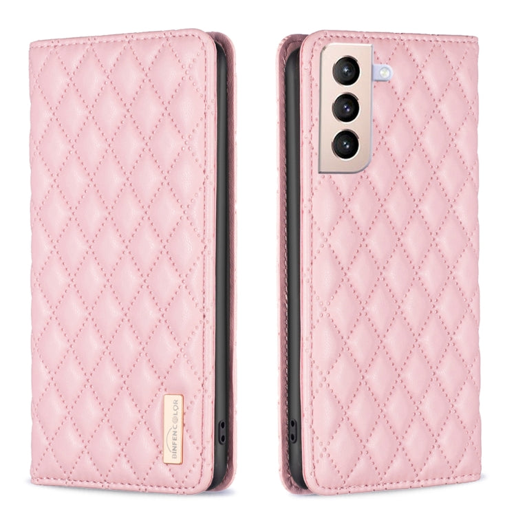 Custodia per telefono a conchiglia in pelle magnetica Diamond Lattice, For Samsung Galaxy S20 FE, For Samsung Galaxy S20, For Samsung Galaxy S21+ 5G, For Samsung Galaxy S21 Ultra 5G
